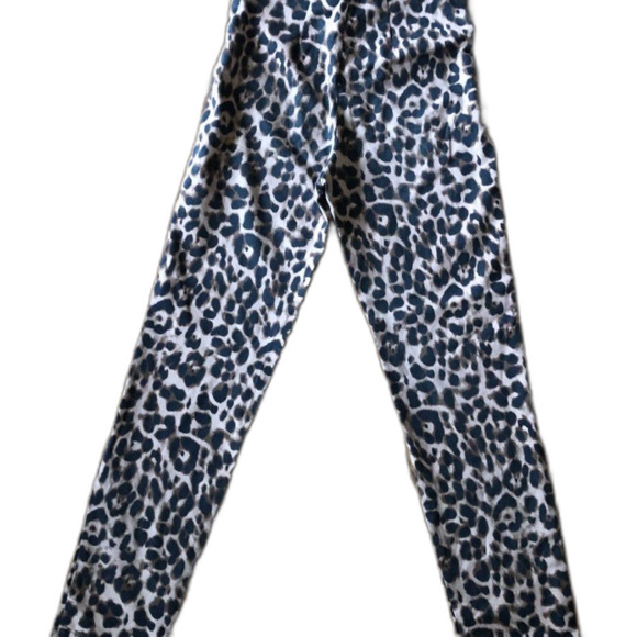 REFORMATION Leopard Print Straight Leg Jeans Pants Women's Size 24 - Picture 5 of 9